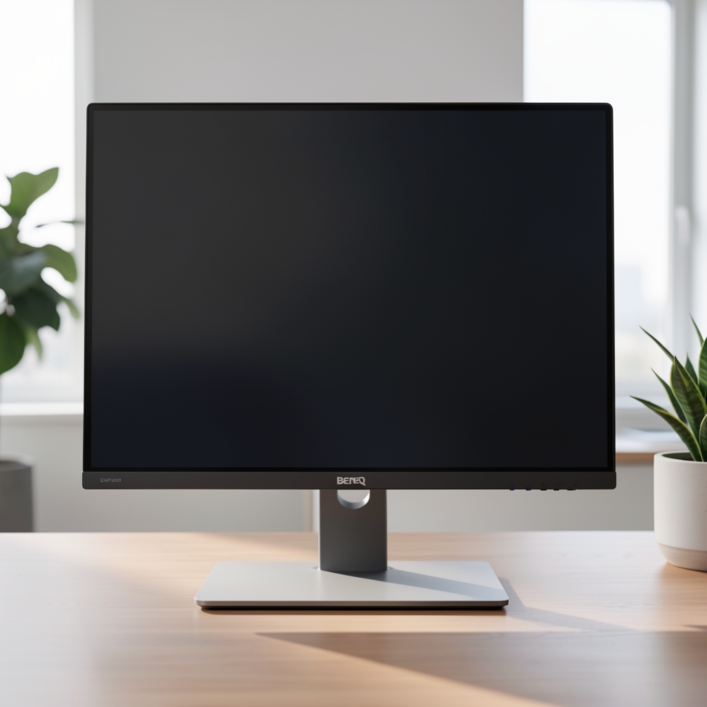 BenQ EW3280U 32-inčni 4K IPS monitor sa HDRi tehnologijom i ugrađenim zvučnicima – kompaktan i moderan kancelarijski displej