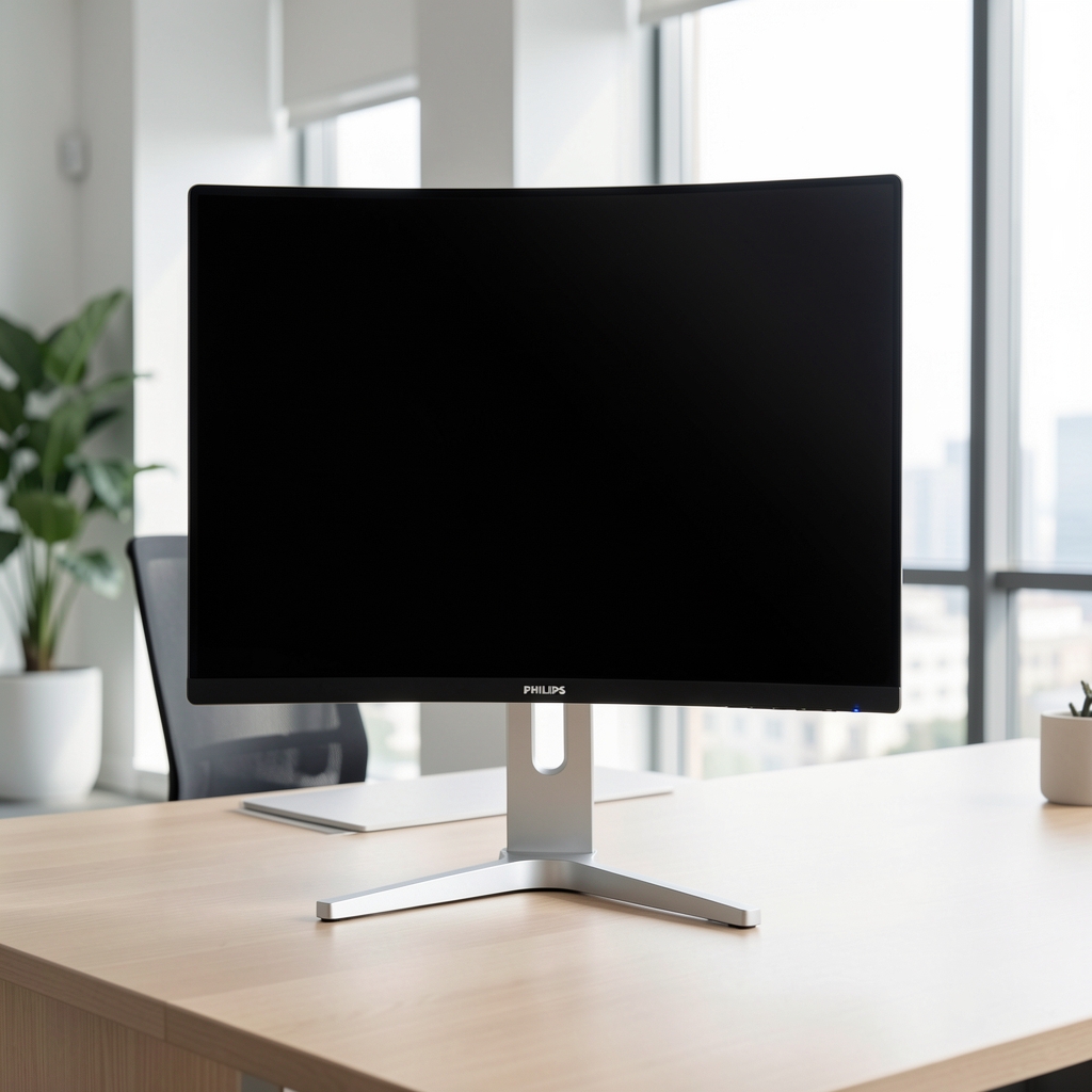 Philips 279C9 27-inčni 4K IPS USB-C PowerSensor monitor na ergonomskom stalku sa metalnom bazom – pametni poslovni ekran