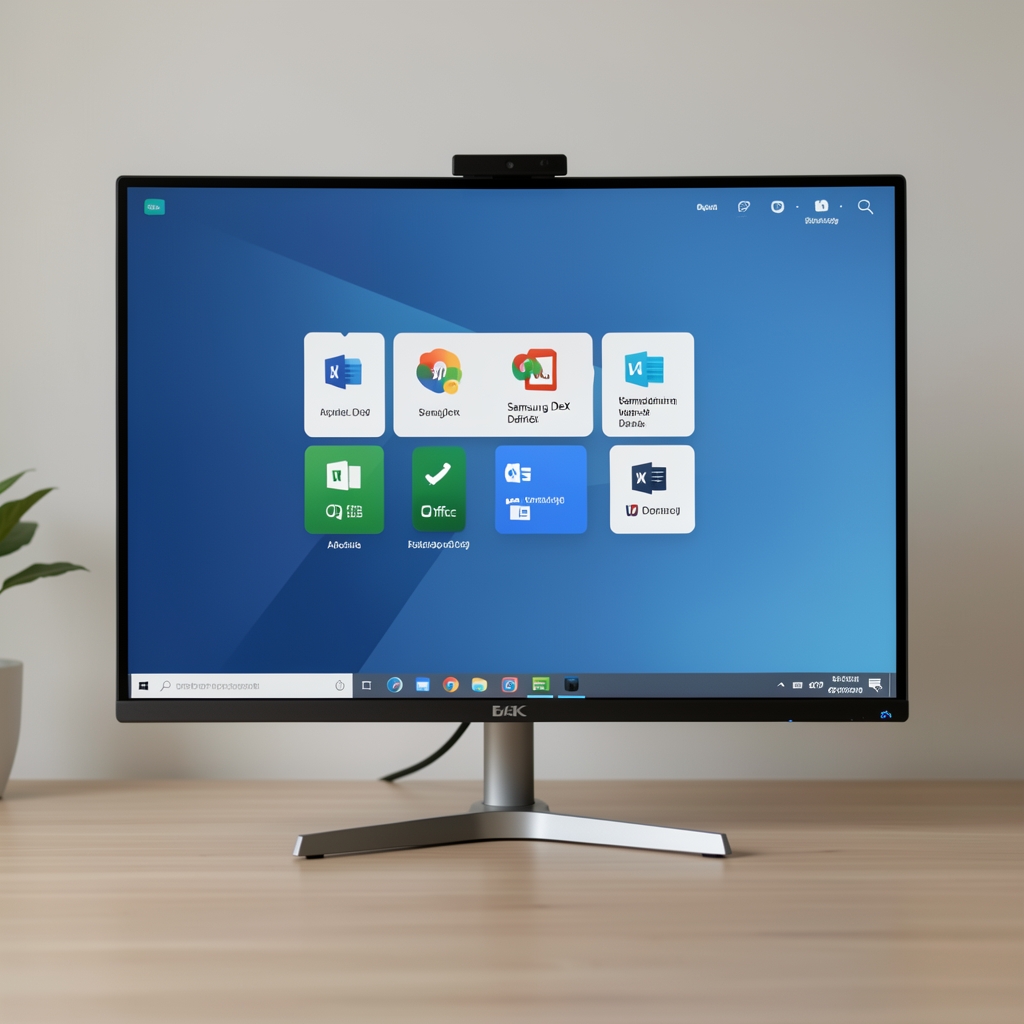 Samsung Smart Monitor S27B800PXU 27-inčni 4K USB-C monitor sa vgrađenim Samsung DeX i Office aplikacijama